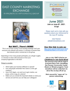 East County Marketing Exchange (ECME) @ Online Meeting | Clackamas | Oregon | United States