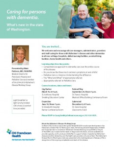 What's New in the State of Washington? Caring for persons with Dementia @ St. Clare Hospital- Classrooms A & B | Lakewood | Washington | United States