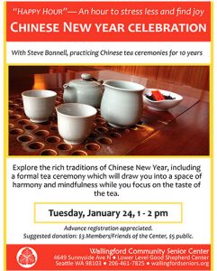 "Happy Hour": Chinese New Year Celebration @ Wallingford Community Senior Center | Seattle | Washington | United States