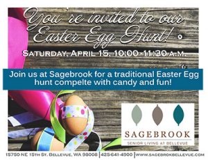 Easter Egg Hunt @ Sagebrook Senior living at Bellevue | Bellevue | Washington | United States