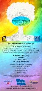 SAGE Metro Portland Awards Lunch @ The Nines Hotel | Portland | Oregon | United States