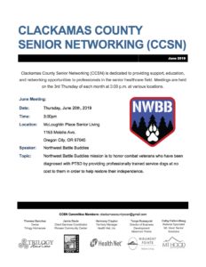 Clackamas County Senior Networking (CCSN) @ Milwaukie CenterĀ | Happy Valley | Oregon | United States
