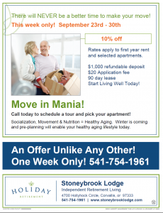 Open House - Reduced Rates @ Stoneybrook Lodge | Corvallis | Oregon | United States