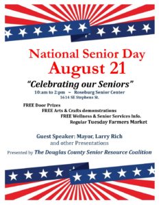 National Senior Day @ Roseburg Senior Center | Roseburg | Oregon | United States