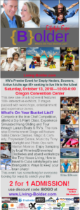 Living {B}older Lifestyle Expo: What's On Your Bucket List? @ Oregon Convention Center | Portland | Oregon | United States