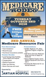Medicare Rodeo @ Santiam Senior Center | Stayton | Oregon | United States