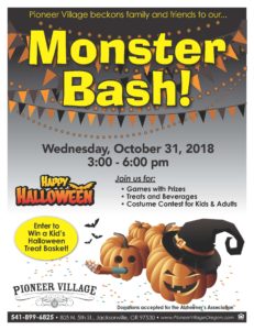 Monster Bash! @ Pioneer Village | Jacksonville | Oregon | United States