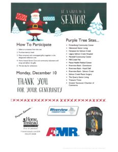 Be A Santa to A Senior @ Home Instead Vancouver | Vancouver | Washington | United States