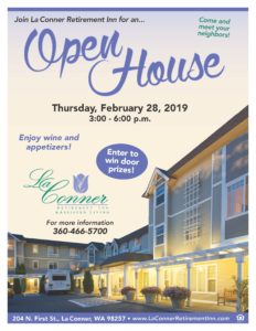 La Conner Retirement Inn Open House @ La Conner Retirement Inn