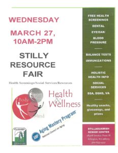 Health Fair @ Stillaguamish Senior Center