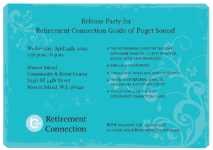 Puget Sound Retirement Connection Guide Release Party Copy