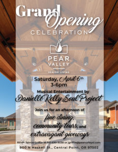 Grand Opening Celebration at Pear Valley @ Pear Valley Senior Living