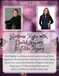 Ragtime Music Concert @ Sunrise Senior Living of Lynnwood