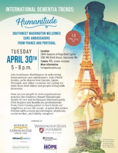 International Dementia Trends: Humanitude @ Community Home Health and Hospice, Seasons of Hope Center