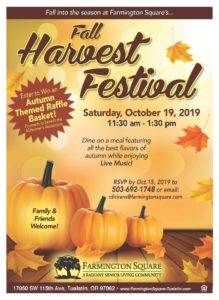 Fall Harvest Festival @ Farmington Square Tualatin
