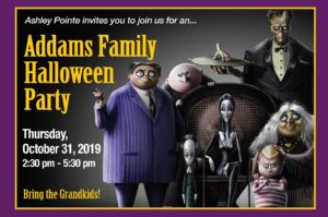 Addams Family Halloween Party @ Ashley Pointe