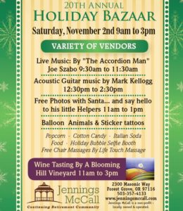 2019 Holiday Bazaar @ Jennings McCall's 20th Annual Holiday Bazaar