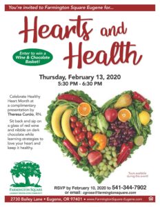 Hearts and Health! @ Farmington Square Eugene