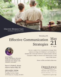 Effective Communication Strategies @ Puyallup Activity Center