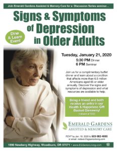 Signs & Symptoms of Depression in Older Adults @ Emerald Gardens