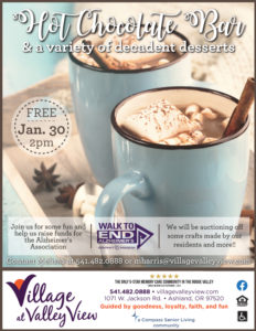 Hot Chocolate Bar & Fundraiser @ Village at Valley View