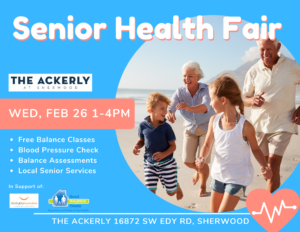 The Ackerly at Sherwood - Senior Health Fair @ The Ackerly at Sherwood