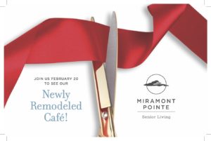 Come See Our Newly Remodeled Café! @ Miramont Pointe