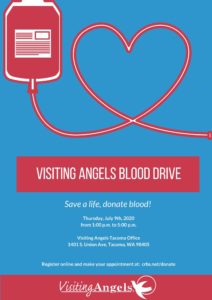 Blood Drive @ Visiting Angels Tacoma Office