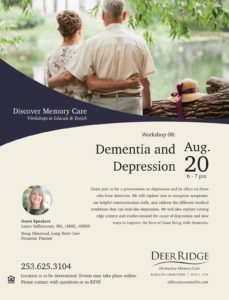 Dementia and Depression @ Puyallup Activity Center