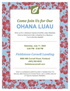 Ohana Luau @ Fieldstone Cornell Landing