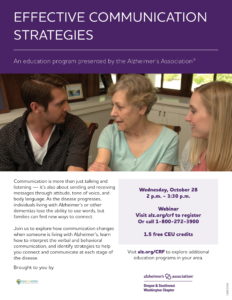 Effective Communication Strategies @ Webinar