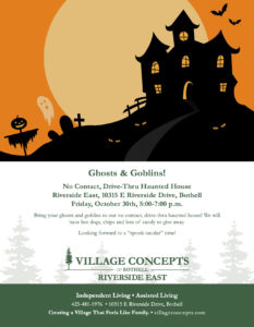Drive Thru Haunted House @ Village Concepts Of Bothell/Riverside East