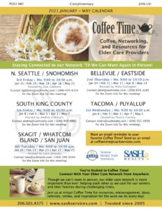 SASH Coffee Time SOUTH KING COUNTY @ ZOOM