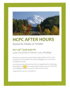 HCPC After Hours @ Wesley at Tehaleh