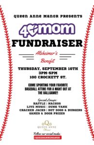 Queen Anne Manor host 4Moms Carnival to benefit the Alzheimer's Association @ Queen Anne Manor Senior Living